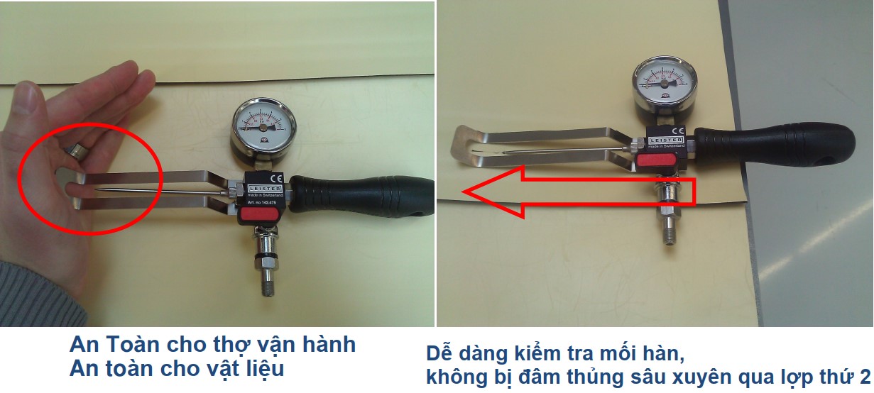 Màng HDPE yêu cầu kiểm tra độ kín khí mối hàn - Đảm bảo sự bền vững cho công trình